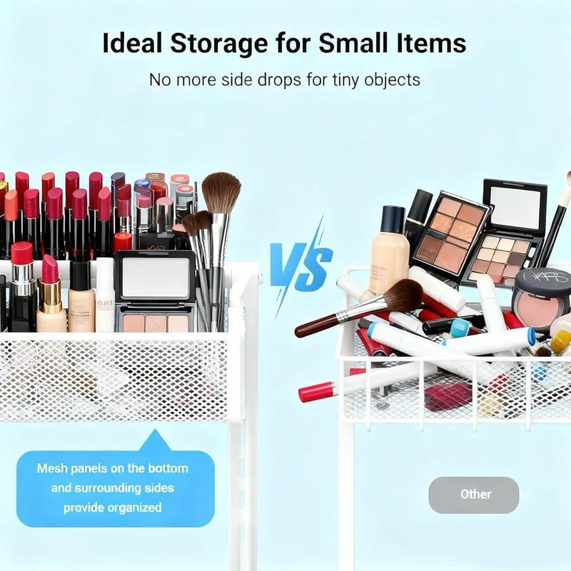 UINOFLE Under Sink Organizer, Adjustable Height 2 Tier Under Sink Organizers and Storage Multi-Purpose Under Sink Storage for Bathroom Kitchen - Image 3